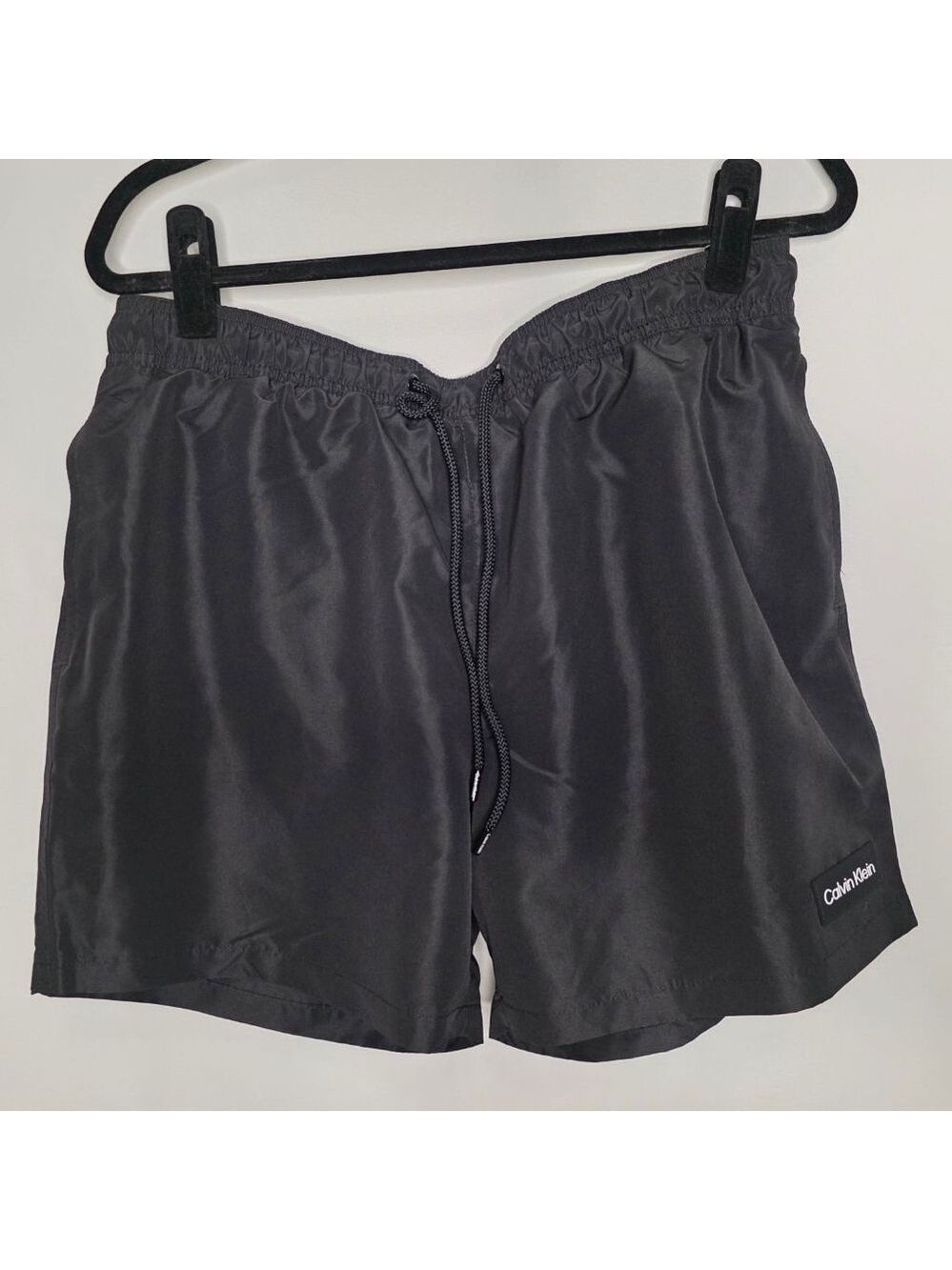 Men's Calvin Klein Black Swim Trunks L